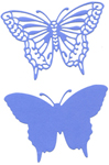 ELEGANT BUTTERFLY WITH ANGEL WINGS