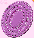 OVAL DOILY STACKER DIES