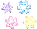 SMALL STACKING FLOWER SET #2